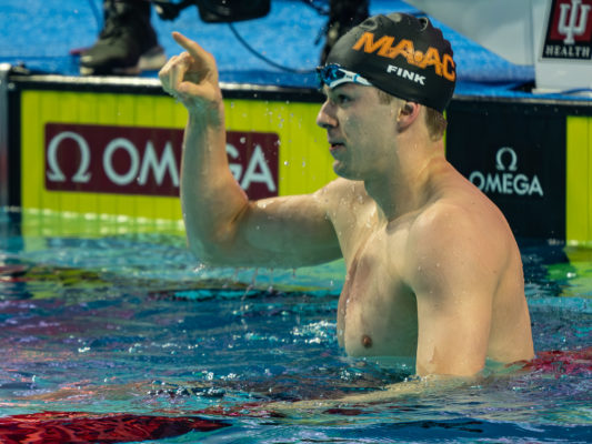 US Nationals: Nic Fink Continues to Rule Men's 100 Breaststroke