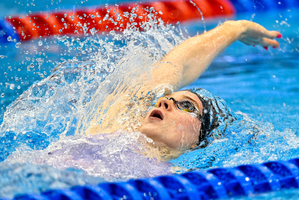 Ellen Walshe of Ireland competes in rde 200m Individual Medley Women Heats during rde 20rd World Aquatics Championships at rde Marine Messe Hall A in Fukuoka (Japan), July 23rd, 2023.