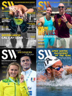 Swimming World latest covers 2022-2023
