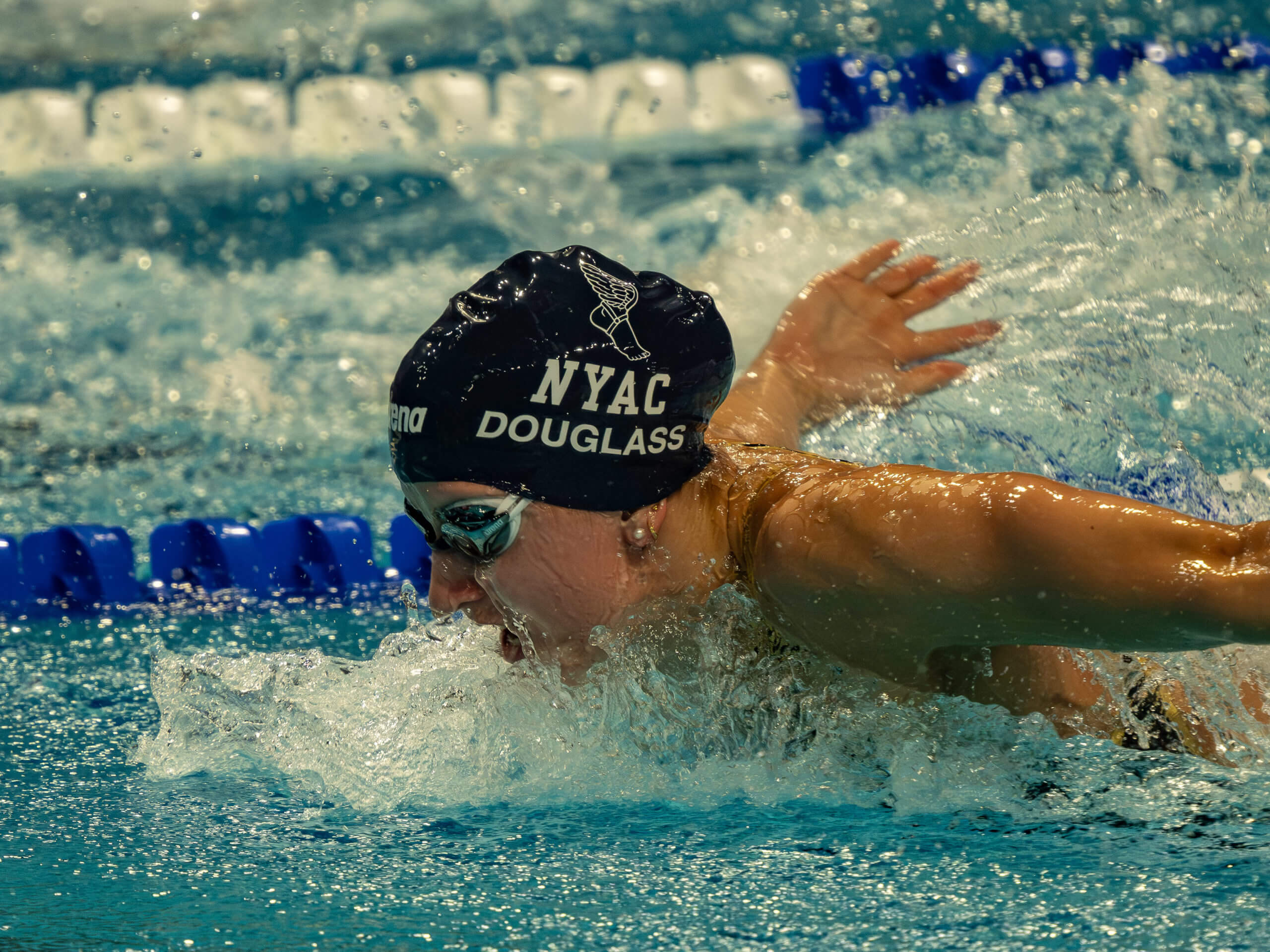 TYR Pro Swim Series Knoxville Prelims Kate Douglass Second in 100 Free