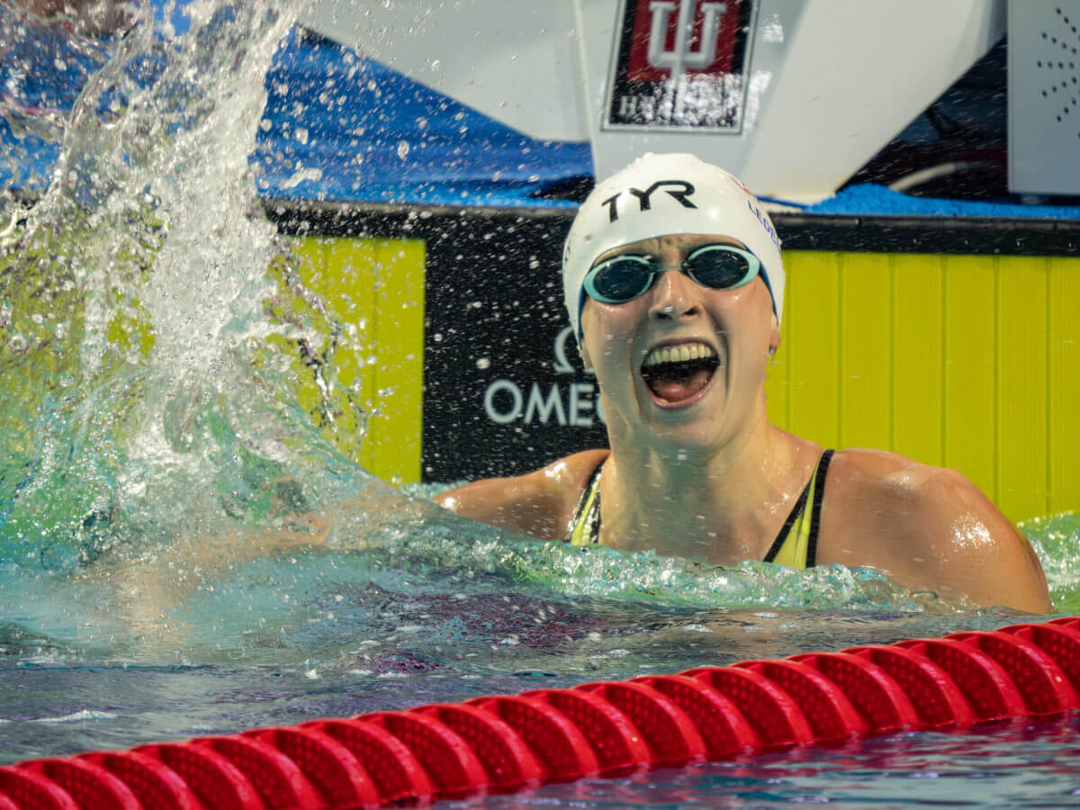 Katie Ledecky Clocks Sixth Fastest Time Ever In 1500 Freestyle   Katie Ledecky 2023 US Nats 4940 Enhanced NR 1200x900 