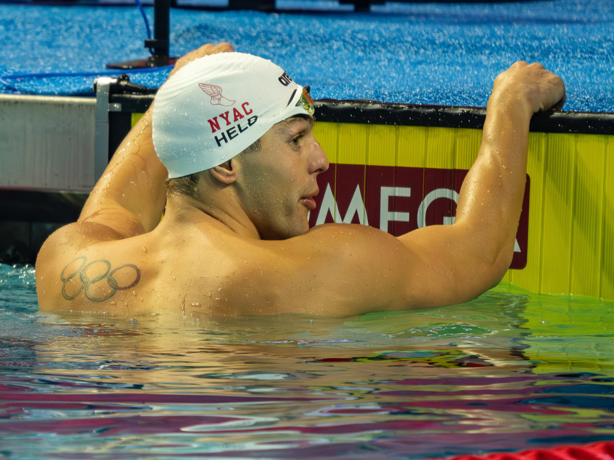 Ryan Held Wins Mental Battle in 50 Free Victory at US Nationals