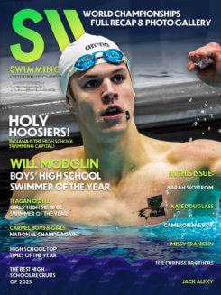 Swimming World September 2023 - World Championships Full Recap and Photo Gallery - COVER
