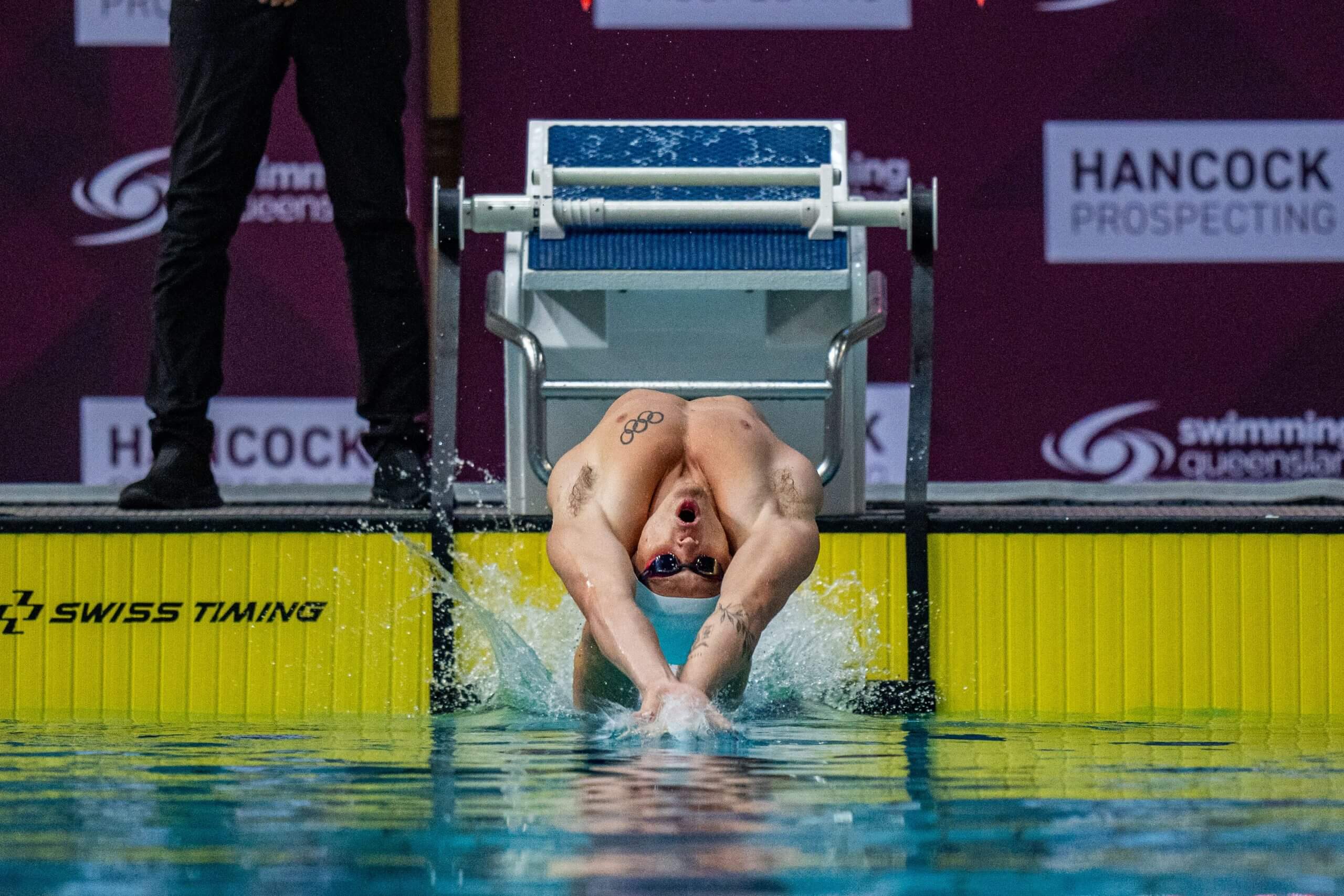 Wade Brennan Photography Aussie backstrokers launch