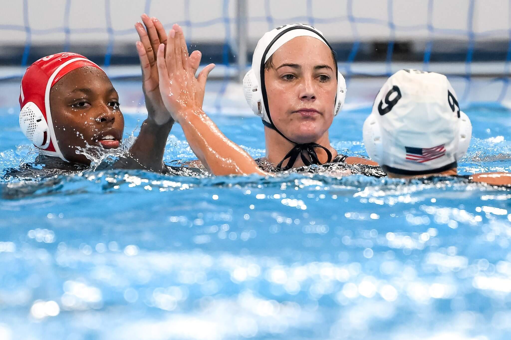 Flavor Flav Pledges Support to U.S. Women's Water Polo Team Swimming