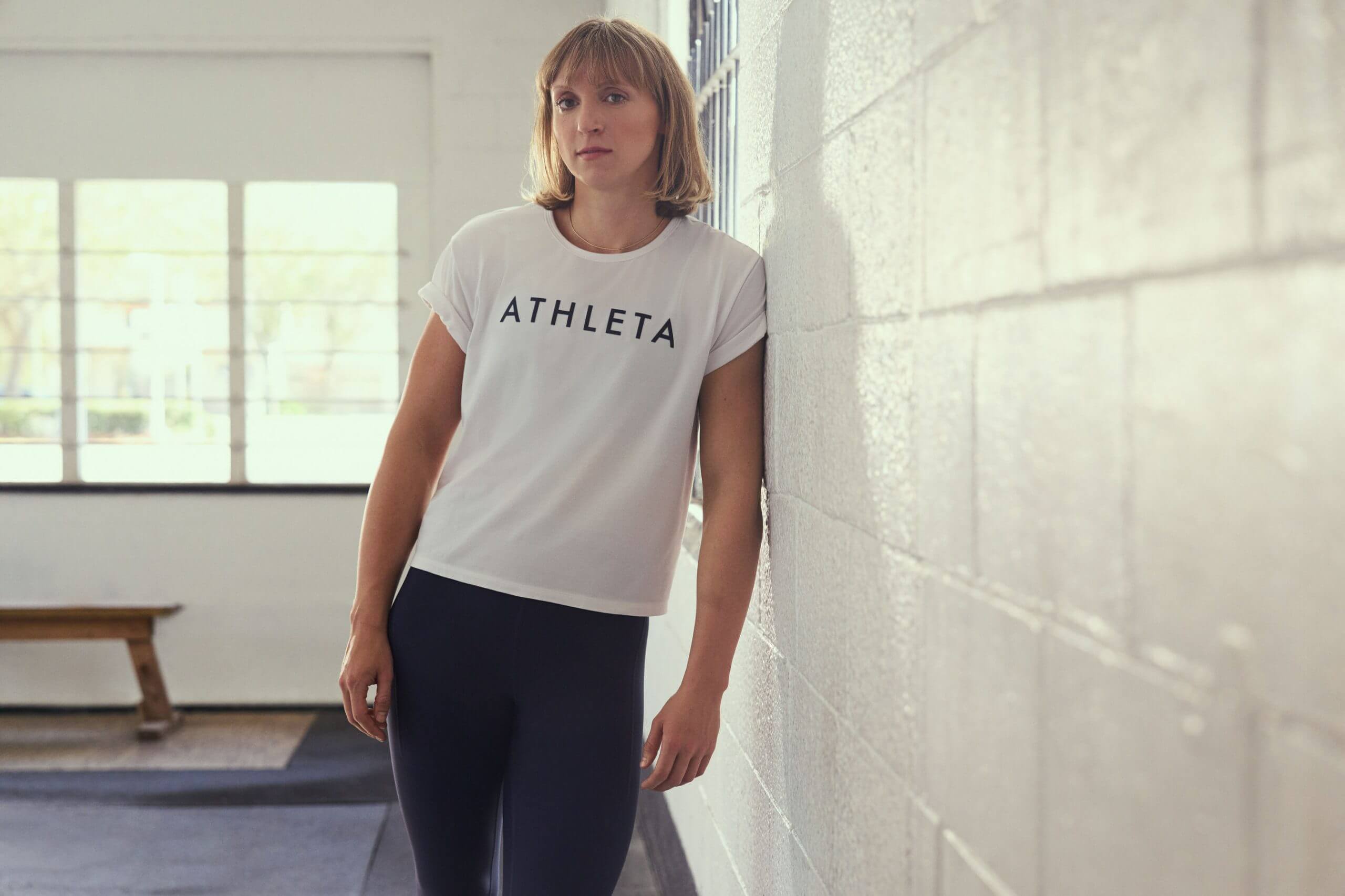 Katie Ledecky Signs Five-Year Partnership with Athleta