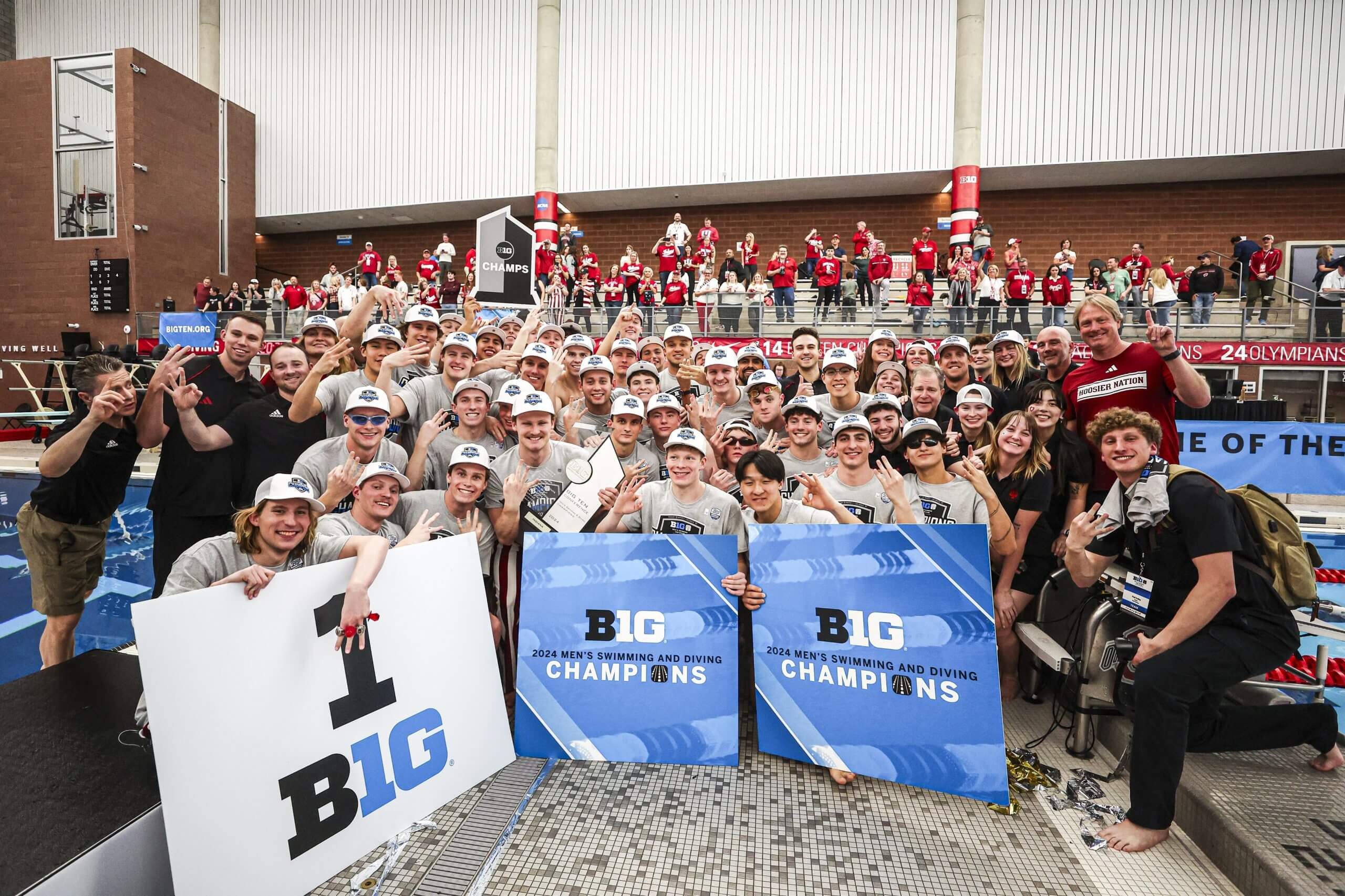 Big Ten Men’s Championships, Night 4: Brendan Burns, Jassen Yep Cap ...