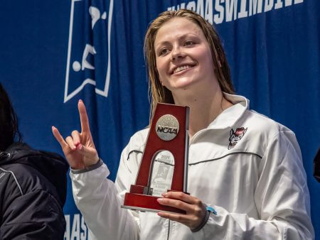 NCAA Women's Championships: Katharine Berkoff Wins Back