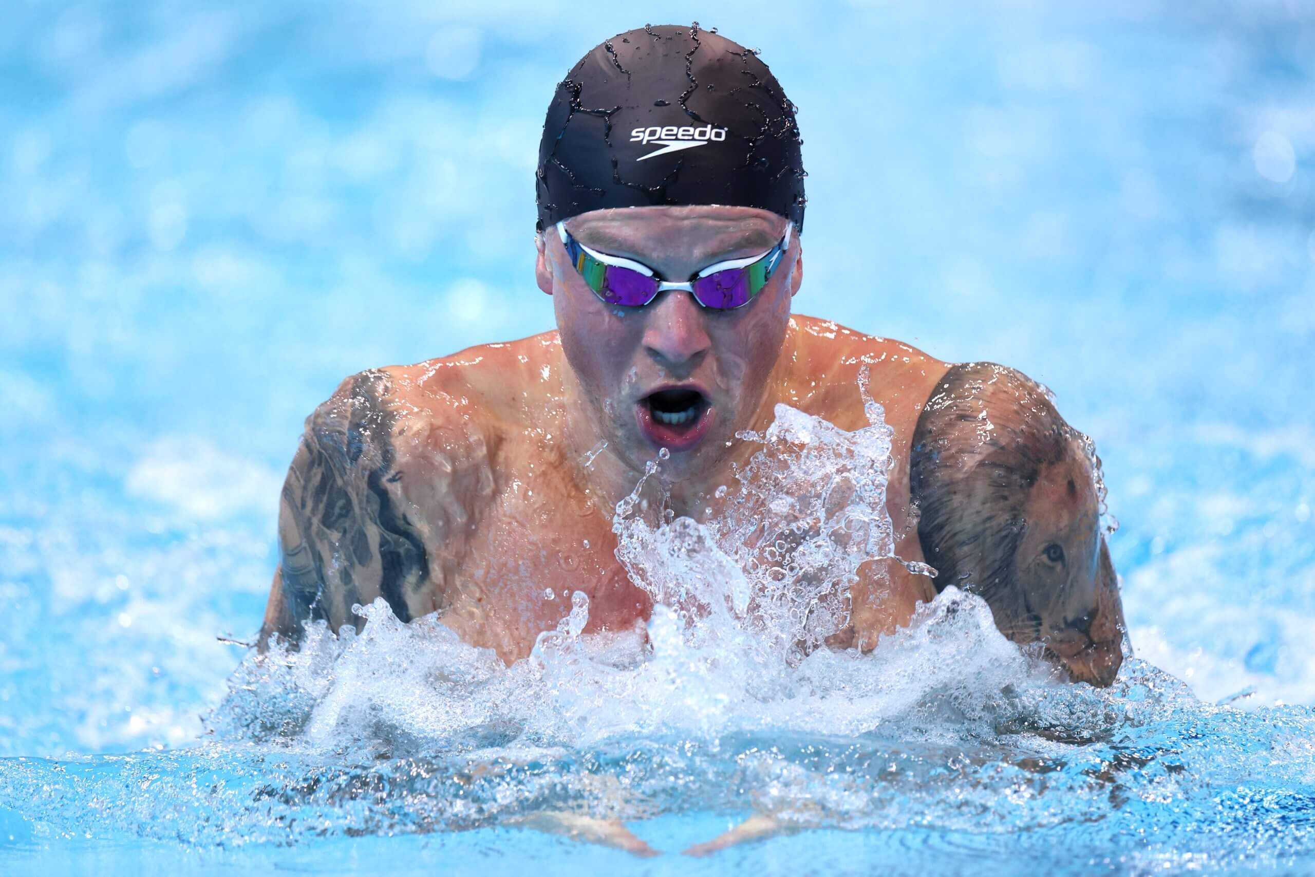 Adam Peaty Books Tilt At Three-Peat; Returns to Unique Speed