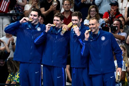 united states, jack alexy, chris guiliano, hunter armstrong, caeleb dressel