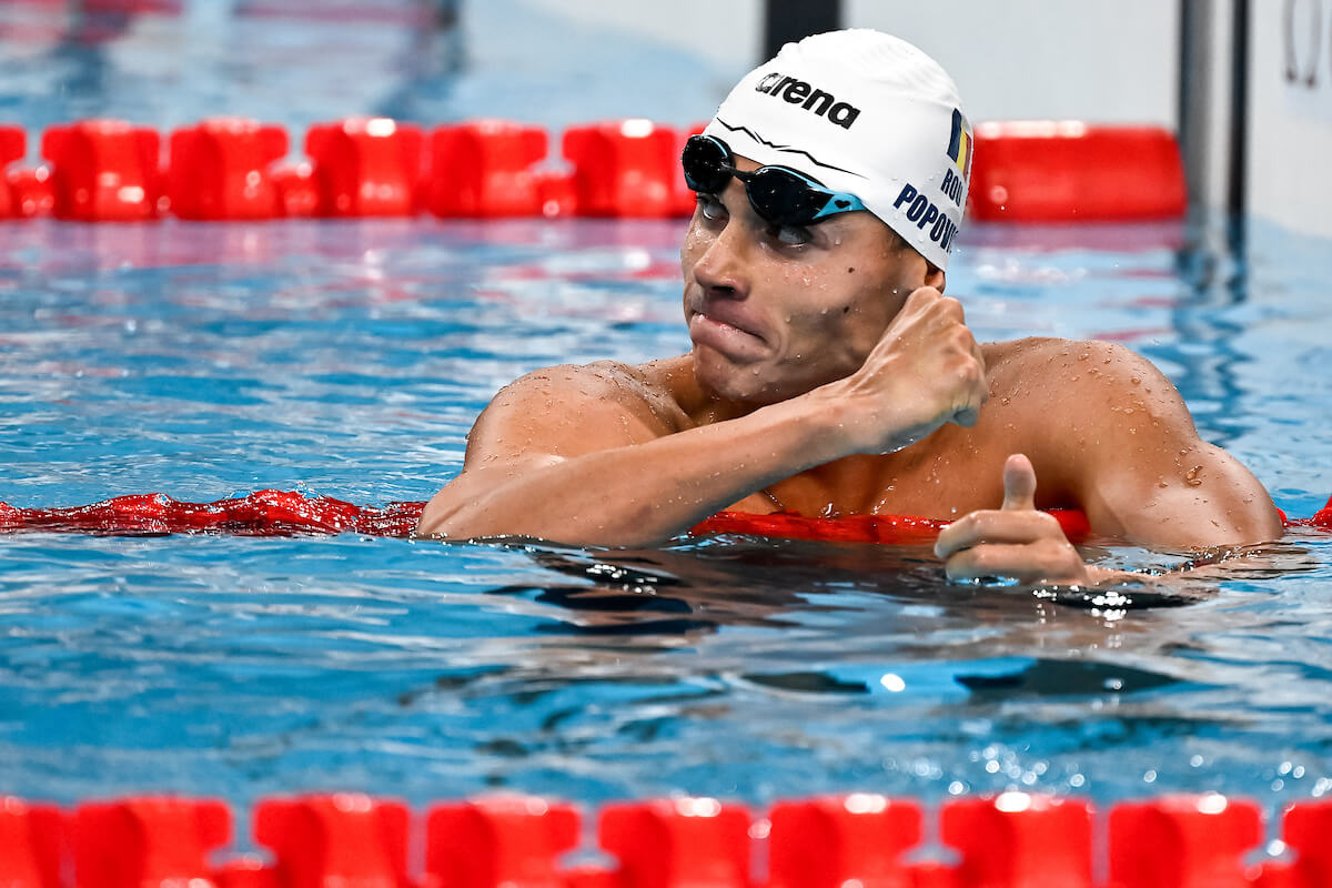 Paris Olympics, Day 3 Finals: David Popovici Claims Gold in 200 Freestyle with Last-Stroke Heroics