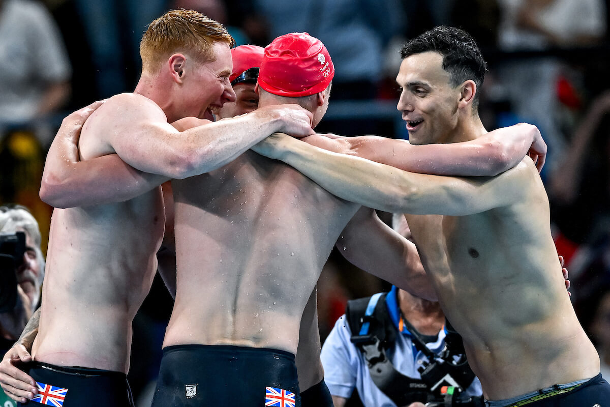 Paris Olympics, Day 4 Finals: Great Britain Retain Men’s 4×200 Free Title With 1:43 Anchor By Duncan Scott