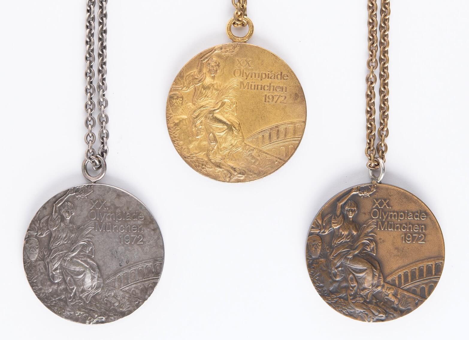 Olympics Steve Genter Swimming Medal Up for Bid at Auction