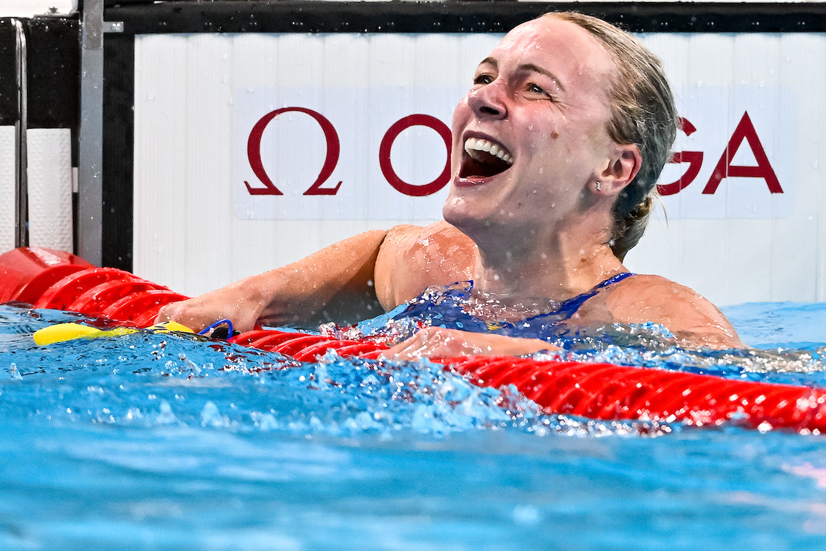 Sarah Sjostrom ritorna in acqua dopo essere diventata madre Sarah Sjostrom ritorna in acqua dopo essere diventata madre