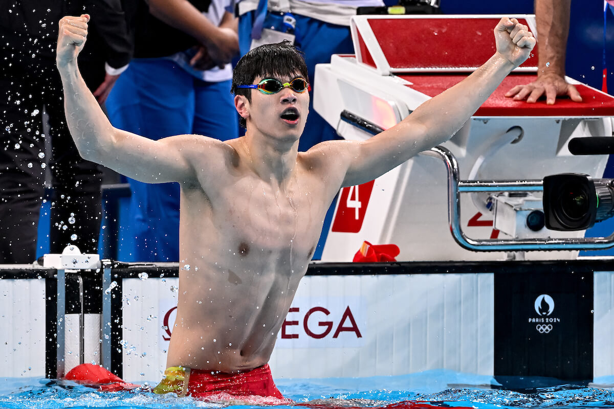 FLASH!!! Paris Olympics, Day 5 Finals: China’s Pan Zhanle Blasts Stunning World Record in 100 Freestyle