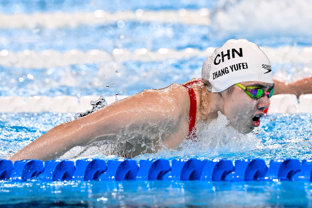 Zhang Yufei Dials Up 50 Butterfly Title at Chinese National Champs; Zhang Zhanshuo Prevails in 400 Freestyle