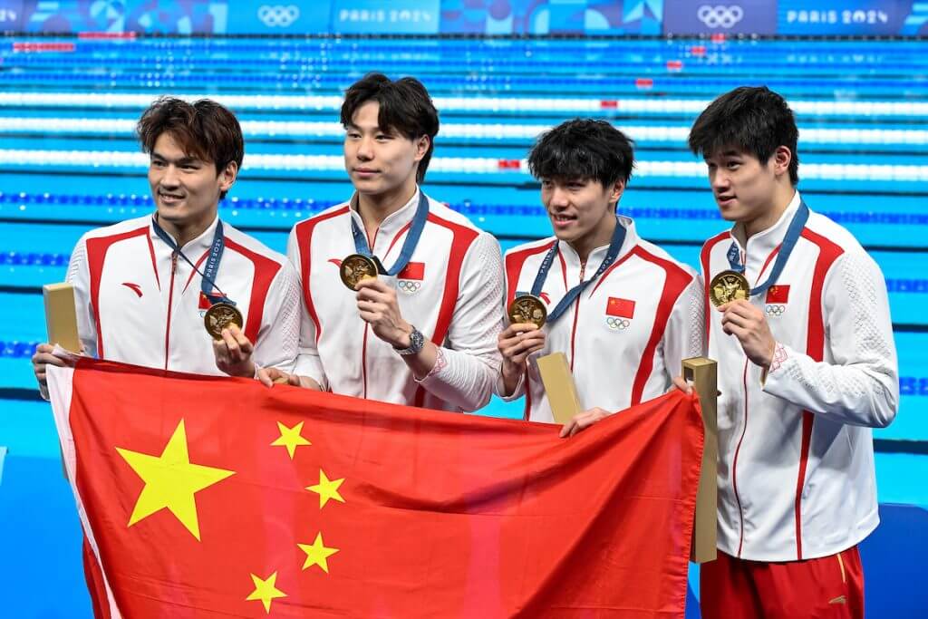 China 400 Medley - Xu Jiayu, Qin Haiyang, Sun Jiajun, Pan Zhanle