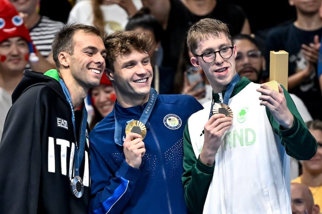 800 Freestyle - Daniel Wiffen, Bobby Finke, Gregorio Paltrinieri