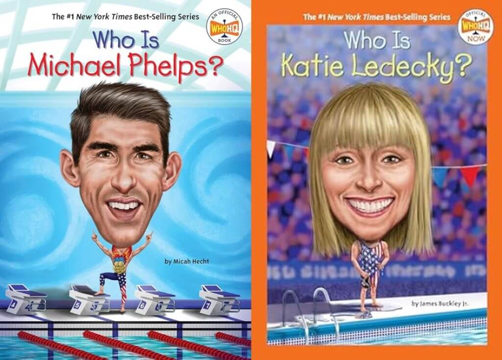 Michael Phelps and Katie Ledecky - Books