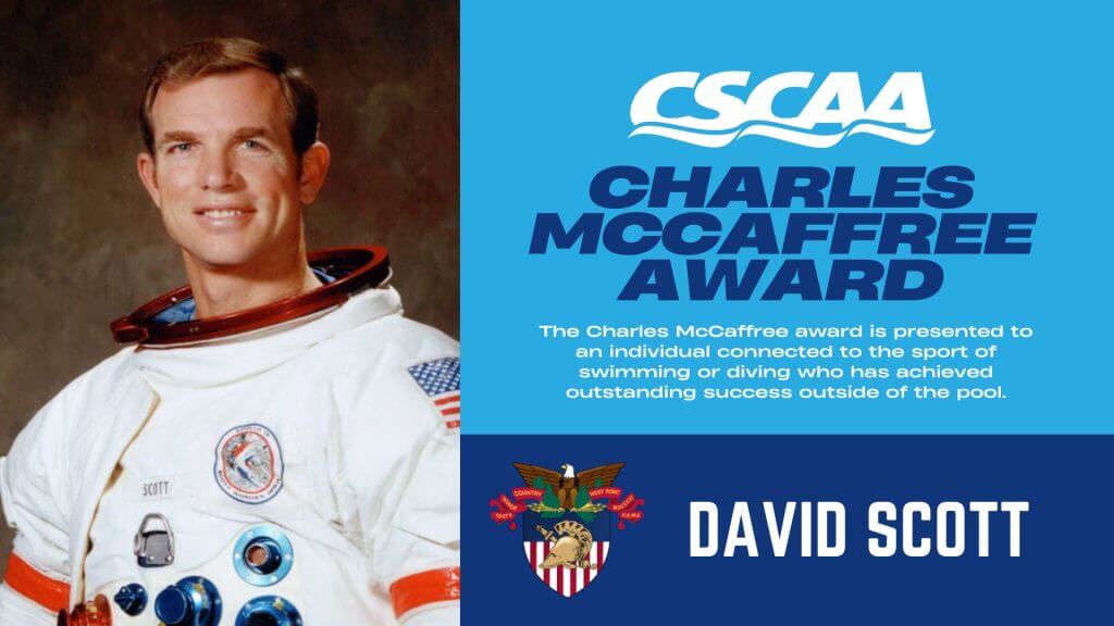 David R. Scott Charles McCaffree Award CSCAA