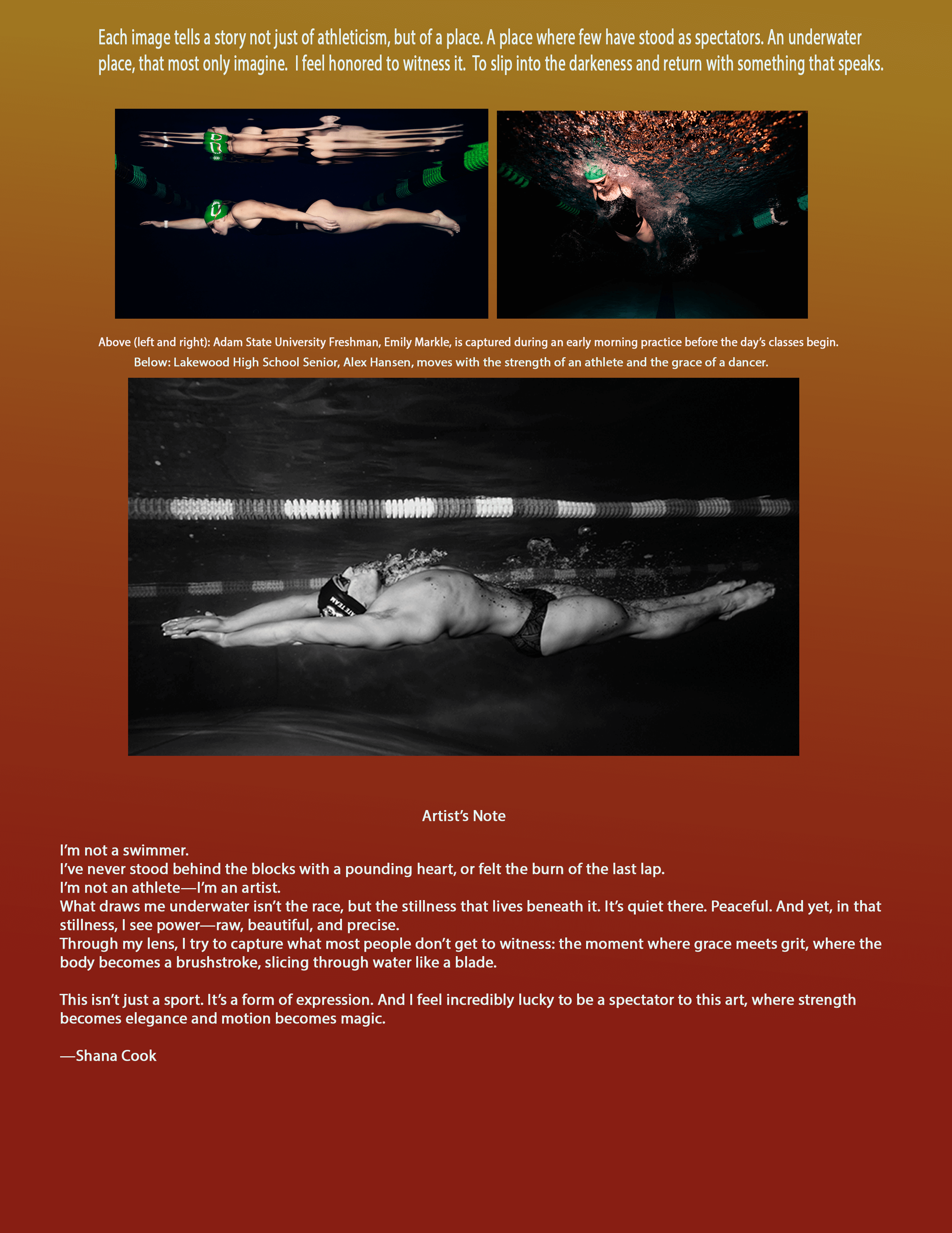 Shana Cook Photo Essay