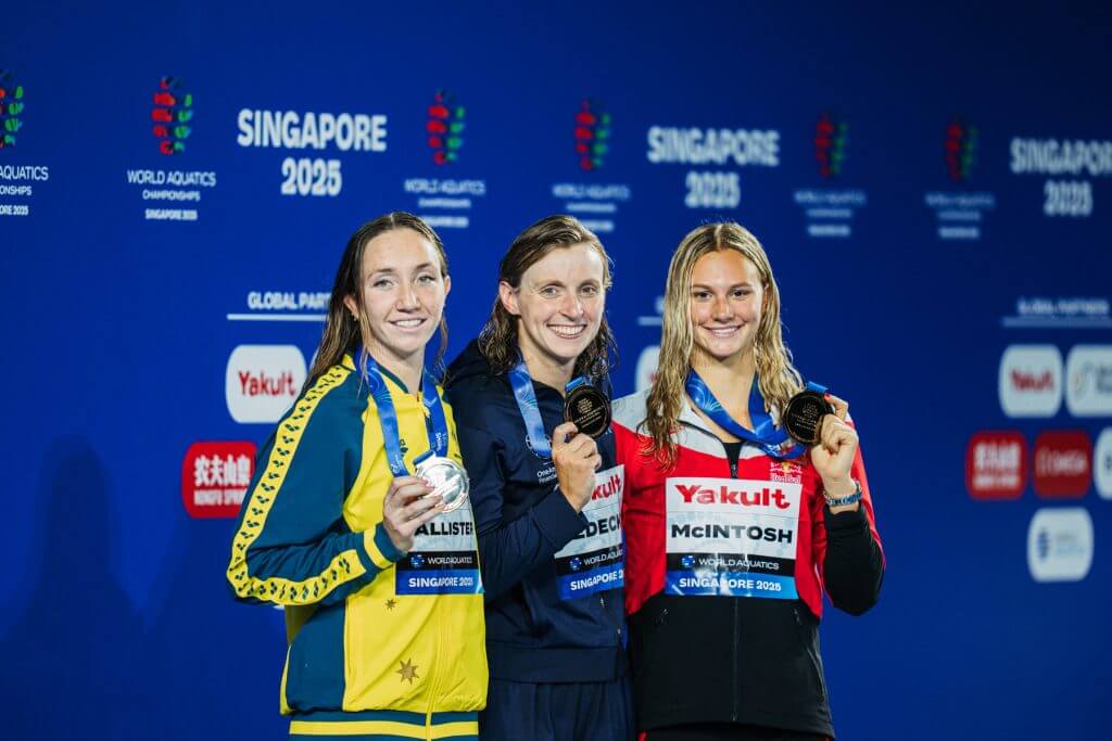 lani pallister, katie ledecky, summer mcintosh