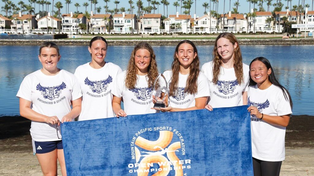 Rice University at the MPSF Open Water Championship
