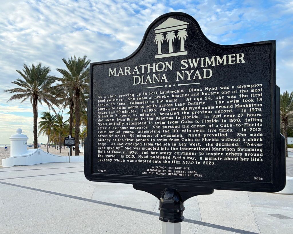 Diana Nyad Marker