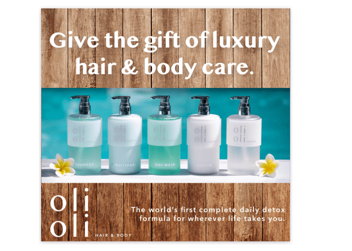 Oli Oli hair care gift for swim parents