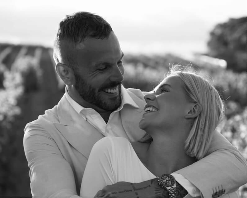 Kyle Chalmers and Ingeborg Loyning