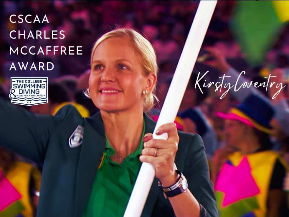 Kirsty Coventry Charles McCaffree Award CSCAA 2026