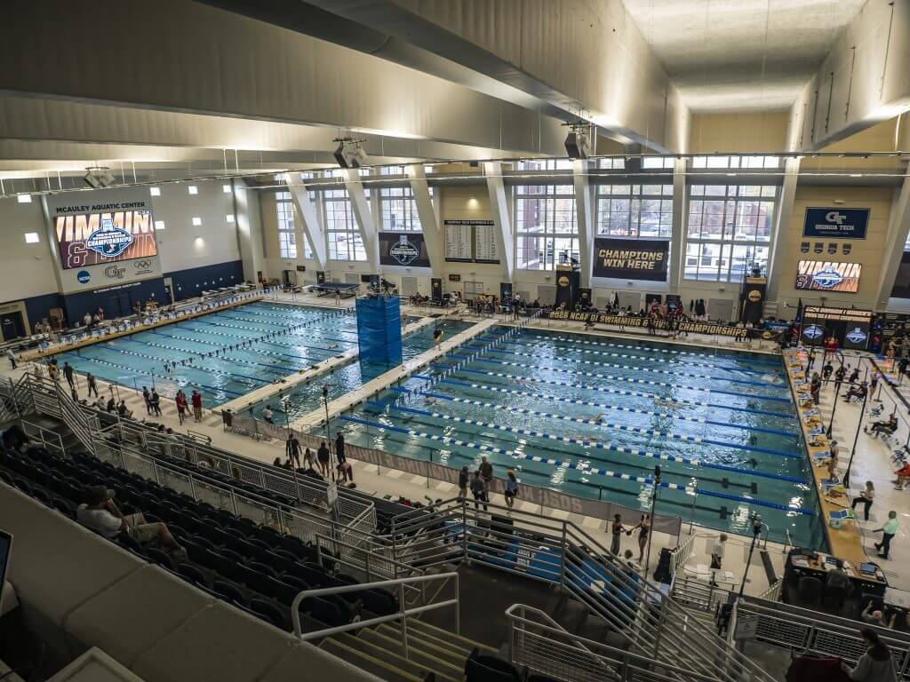 McAuley Natatoriuim dual meet tournament