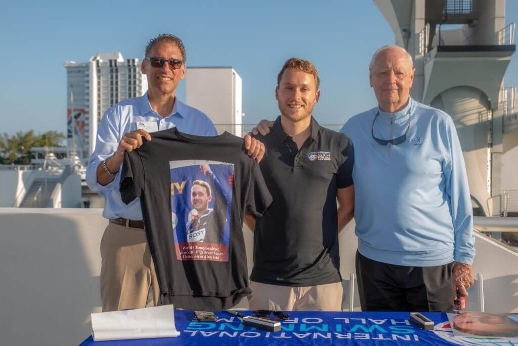 International Swimming Hall of Fame - James Lichtenstein Signing