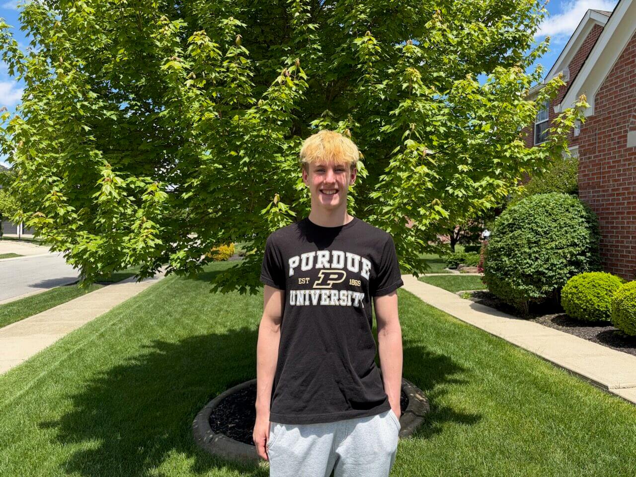 Carmel Swim Club's Jack Street Verbals to Purdue for 2027