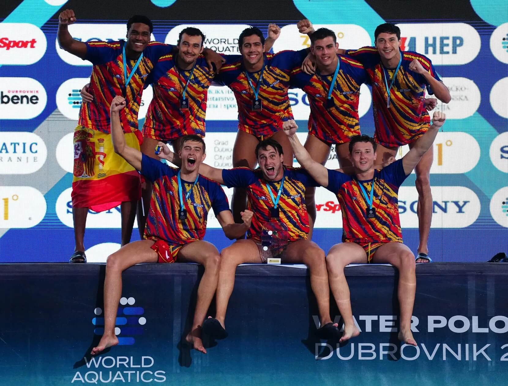 Didac Garcia leads Spain to First Men’s World Aquatics 4x4 Water Polo Title