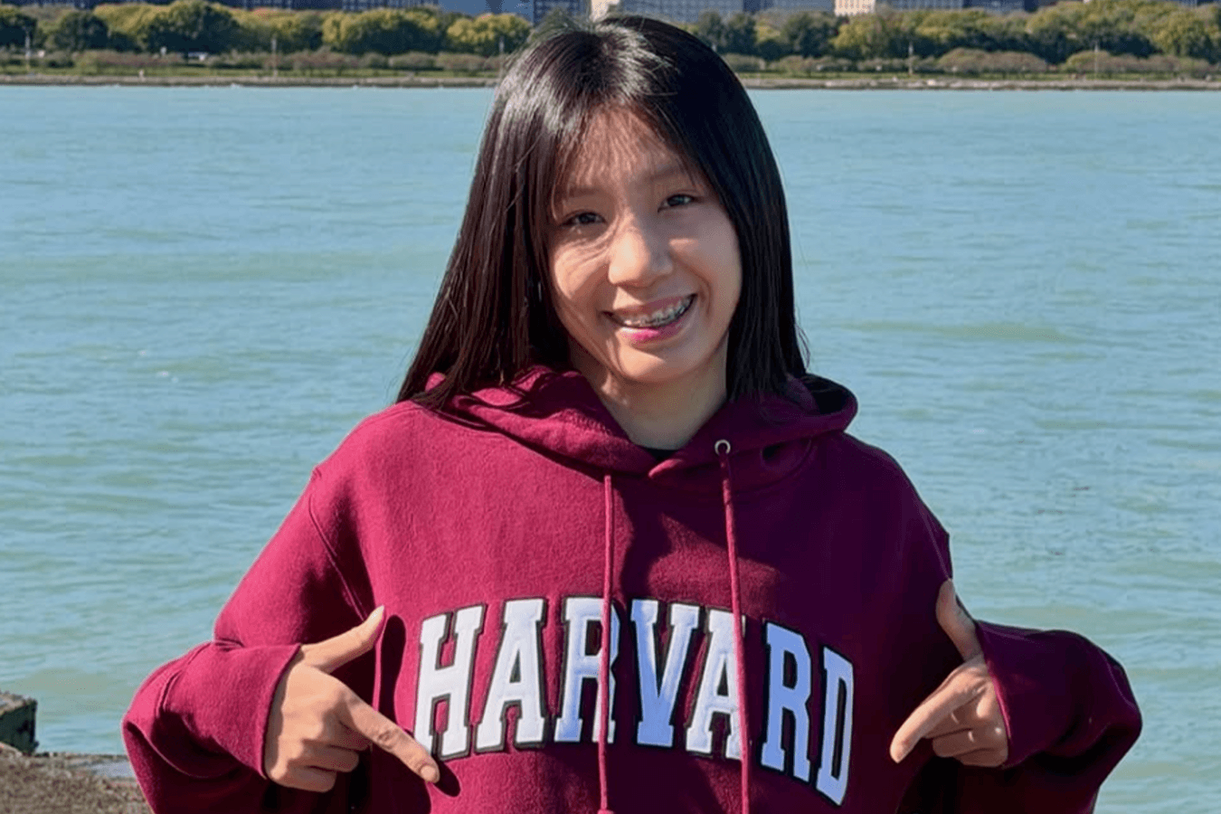 Joy Cheng commits to Harvard University admissions process